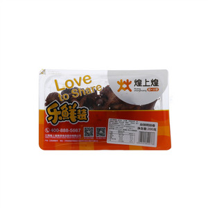 煌上煌卤鸭锁骨(麻辣)200克