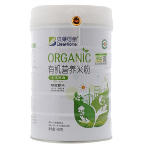 贝莱可亲小米淮山有机营养米粉