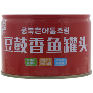卡好味豆鼓香鱼罐头