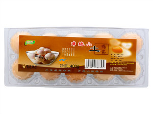 绿桂叮当本地小土鸡蛋10枚（400g）