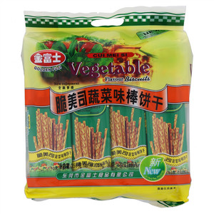 金富士脆美司蔬菜味棒饼干