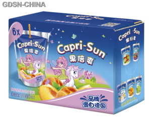 Capri-Sun果倍爽桃苹果复合果汁饮料
