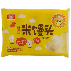 桂冠桂花味米馒头