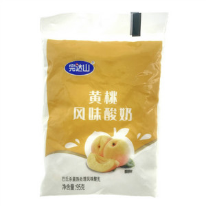 完达山黄桃风味酸奶