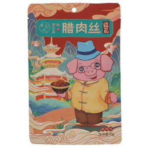 秦予嘿 猪先森麻辣味镇巴腊肉丝