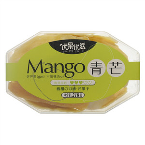 优果优滋青芒酸甜の口感芒果干
