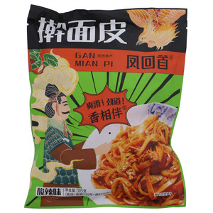 凤回首酸辣味擀面皮