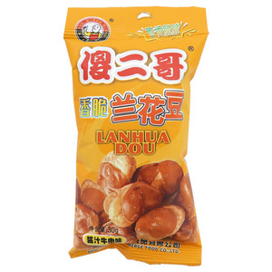 傻二哥酱汁牛肉味香脆兰花豆