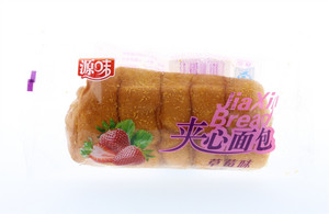 源味 夹心面包  草莓味 90克