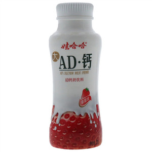 娃哈哈AD钙奶饮料（草莓味）新瓶型