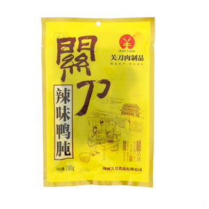 关刀彩装辣味鸭肫