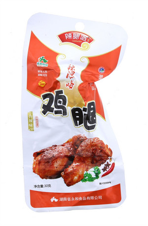 辣腮咯香辣味鸡腿30克
