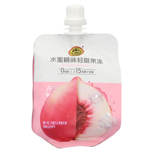 徐福记水蜜桃味轻吸果冻