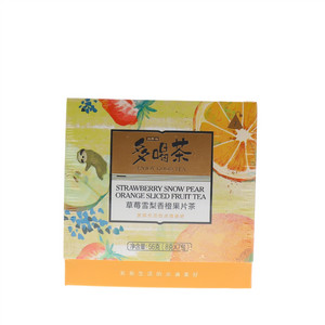 美灵宝草莓雪梨香橙果片茶