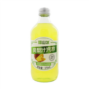 雪山冰凤梨汁汽水
