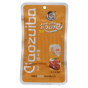 俏嘴巴素牛筋牛肉味（挤压糕点）