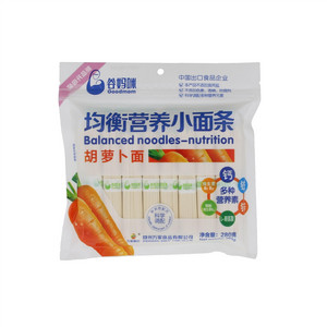 谷妈咪均衡营养小面条胡萝卜面（挂面）