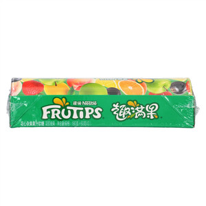 Nestle雀巢FRUTIPS趣满果花心杂果果汁软糖凝胶糖果