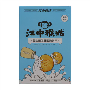 江中猴姑益生菌发酵酸奶饼干
