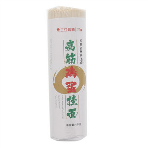 S三江购物高筋鸡蛋挂面