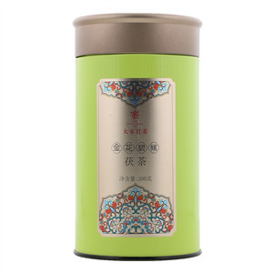 大宋官茶锦上添花黛郁碧螺金花碧螺茯茶