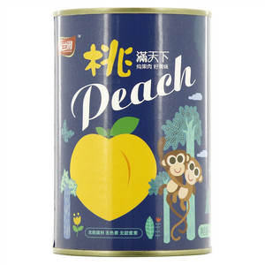 渝兰园糖水黄桃罐头