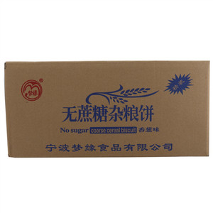 梦缘无蔗糖杂粮饼鲜葱味饼干