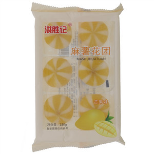洪胜记芒果味麻薯花团
