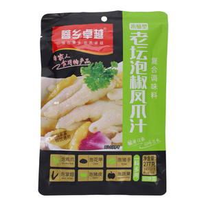 蓉乡卓越老坛泡椒凤爪汁复合调味料