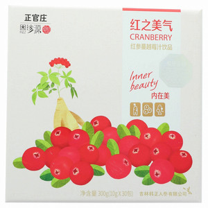 恩珍源正官庄红参蔓越莓汁饮品