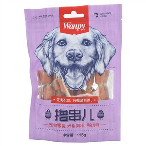Wanpy鸭肉味撸串儿 宠物零食 犬用肉串 