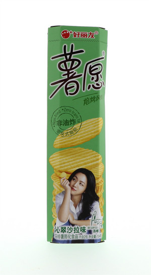 好丽友 薯愿+沙拉味