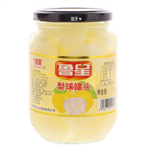 鲁星水果罐头（梨罐头）