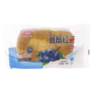 上沃佳园蓝莓红豆面包