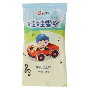 祐康牛乳芝士味娃娃雪糕