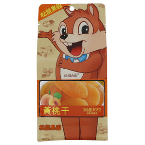 松鼠果园黄桃干