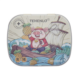 TEHENLOFOOD天兴隆无糖型飘香菠萝味薄荷糖