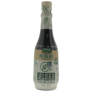 太太乐原味鲜减盐鲜酱油