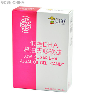 每伴低糖DHA藻油夹心软糖