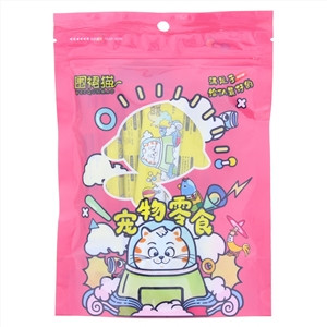 围裙猫三文鱼味猫条
