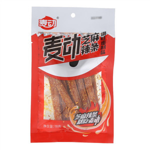 麦动芝麻辣条