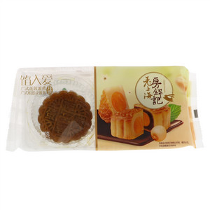 房锦记广式莲蓉蛋黄月饼+广式相思豆蛋黄月饼