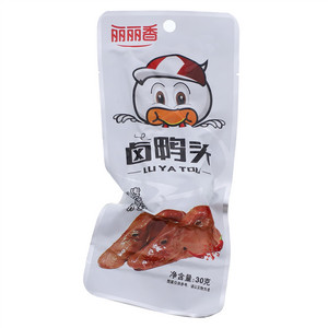 丽丽香卤鸭头