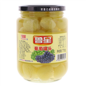 鲁星水果罐头（葡萄罐头）