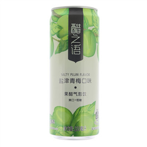 美年达醋之语盐津青梅口味果醋气泡饮