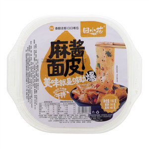 田小花麻酱面皮