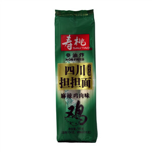 寿桃非油炸四川担担面麻辣鸡肉味