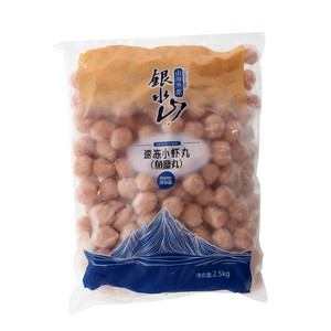 银水山速冻小虾丸（鱼糜丸）