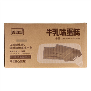 百乐芬香当当牛乳味蛋糕