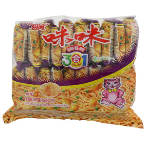 爱尚咪咪 3合1肉松味油炸休闲小点心（油炸糕点）